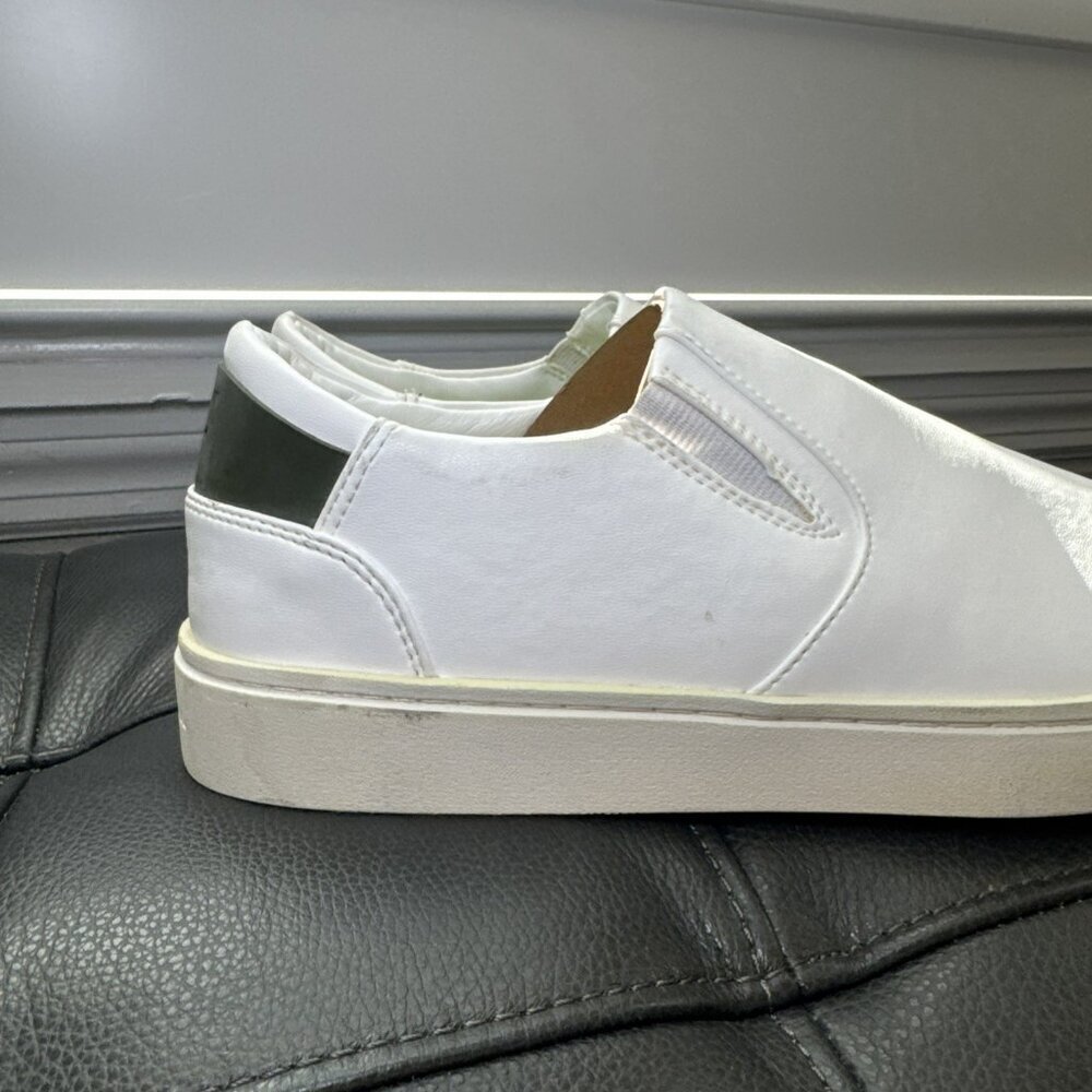 Thousand Fell Women White Sneakers US 8 Green - Picture 2 of 10